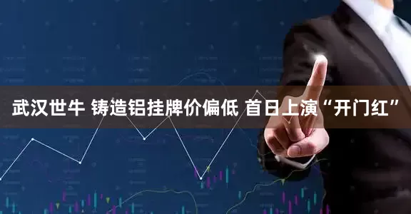 武汉世牛 铸造铝挂牌价偏低 首日上演“开门红”