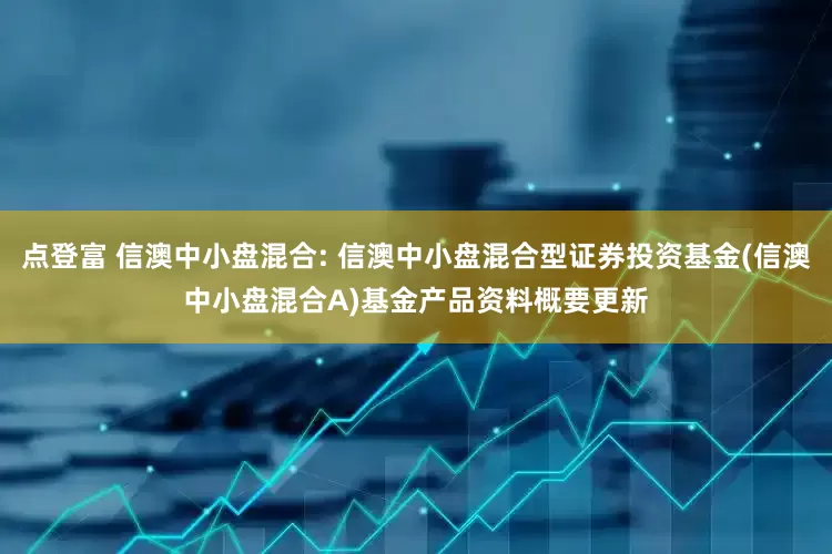 点登富 信澳中小盘混合: 信澳中小盘混合型证券投资基金(信澳中小盘混合A)基金产品资料概要更新
